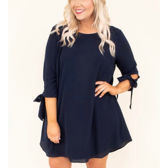 Spin USA Dresses & Skirts - Take On The Night Dress, Navy from Chic Soul